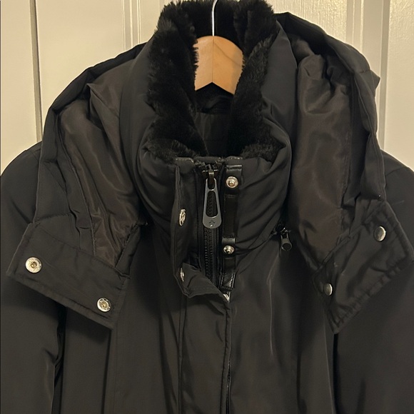 Noize Kristel Black Hooded Parka Winter Coat size S - Picture 4 of 12